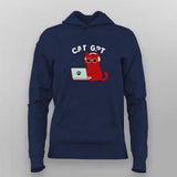 Cat GPT Women's T-Shirt – Purrfectly Programmed Humor