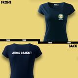 AIIMS Rajkot Women’s T-Shirt – Bold, Bright, and Medical