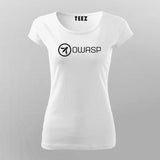 Owasp Logo T-Shirt For Women