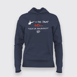 Is this Java, No it's JavaScript funny programming Hoodies For Women
