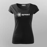 PyReact Programming T-Shirt For Women