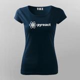 PyReact Programming T-Shirt For Women