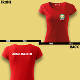 AIIMS Rajkot Women’s T-Shirt – Bold, Bright, and Medical