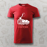 "Fueled by Mitochondria & Coffee T-Shirt for Men"