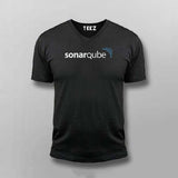sonarqube Men V Neck T-shirt