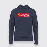 Spicejet Logo T-Shirt For Women
