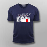 Operation Sindoor T-Shirt For Men – Akash Missile Strike