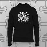 Trust Me, I'm a Gym Freak Hoodie For Women – Motivational Workout