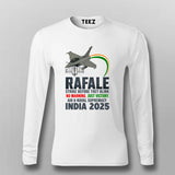 Rafale – No Warning. Just Victory. India 2025 T-Shirt