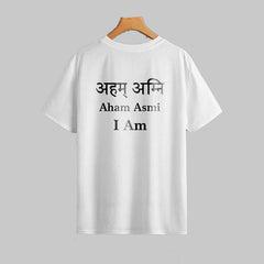 Aham Asmi Sanskrit T-Shirt for Men – I Am