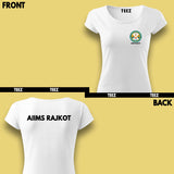 AIIMS Rajkot Women’s T-Shirt – Bold, Bright, and Medical