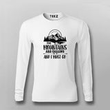 The Mountains Are Calling T-shirt For Men