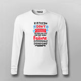 If at First You Don’t Succeed, Call It Experiment T- shirt For Men