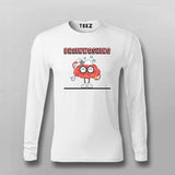 Brainwashing Science T-Shirt For Men - Funny & Smart Geek Tee