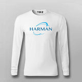 Harman Logo T-Shirt For Men – Tech-Inspired Comfort