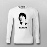 Eminem T-Shirt For Men – Monochrome Rap Legend Edition
