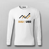 XAU Gold Trading T-shirt For Men