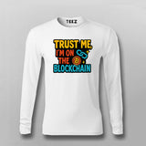 Blockchain Believer T-Shirt For Men – Trust Me, I’m Verified