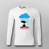 Deploy Happens T-Shirt for Men – Dev Life Edition