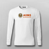 AIIMS Bhubaneswar Logo T-shirt For Men