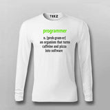 Programmer Definition T-Shirt For Men – Funny Coder