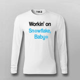 Snowflake, Baby T-Shirt – Cool Nerd Humor for Men