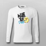 "What the Duck" Funny T-Shirt For Men