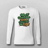 Work from the Edge T-Shirt For Men – Not Your Average Remote Dev