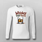 Whiskey Tango Foxtrot T-Shirt for Men – Fun Drinking Tee