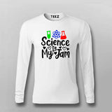 Science Is My Jam T-Shirt For Men - Cool Science Lover