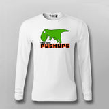 T-Rex Hates Pushups T-shirt For Men