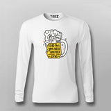 Beer Quote T-shirt For Men