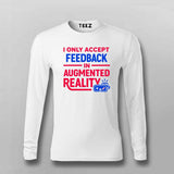 Augmented Reality Feedback T-Shirt For Men – Upgrade Your Comfortzone
