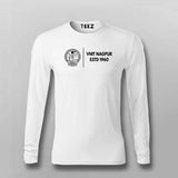VNIT Logo ESTD T-Shirt For Men - Show Your Pride