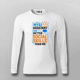 AI Has Better Social Skills T-Shirt For Men – Built for Code & Comfort
