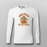 Free Gyaan No Refunds Funny T-shirt For Men