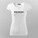 Metal Gear Solid Snake Eater Women T-Shirt – Tactical Style Reloaded
