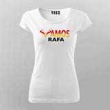 Vamos Rafa T-Shirt for Women Rafael Nadal Fan Gear