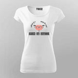 Overthinking Is My Cardio T-shirt For Women | Teez.in