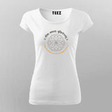 Lokah Samastah Sukhino Bhavantu T-shirt For Women