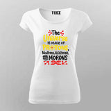Universe & Protons Science T-Shirt For Women - Geeky & Fun
