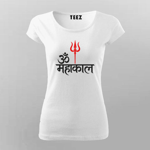 Om Mahakaal Spiritual T-shirt For Women