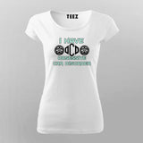 OCD Obsessive Car Disorder T-shirt For Women