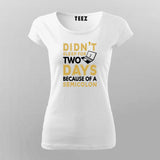 Didn’t Sleep For Days Semicolon T-shirt For Women
