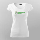 Bihar Agricultural University T-shirt For Women