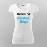 Snowflake, Baby T-Shirt – Cool Nerd Humor for Women