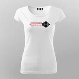 Protector Fearless Quote T-shirt For Women