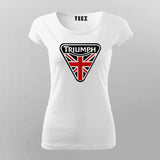 Women’s Triumph Motorcycle T-Shirt – Vintage Meets Vibe