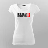 Red Dead Redemption 2 T-Shirt for Women - Wild West Style