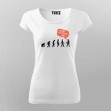 Stop Following Me T-shirt For Women – Sarcastic & Bold